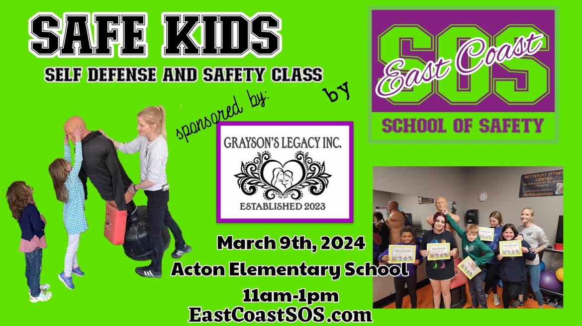 Kids Safety and Self Defense Acton