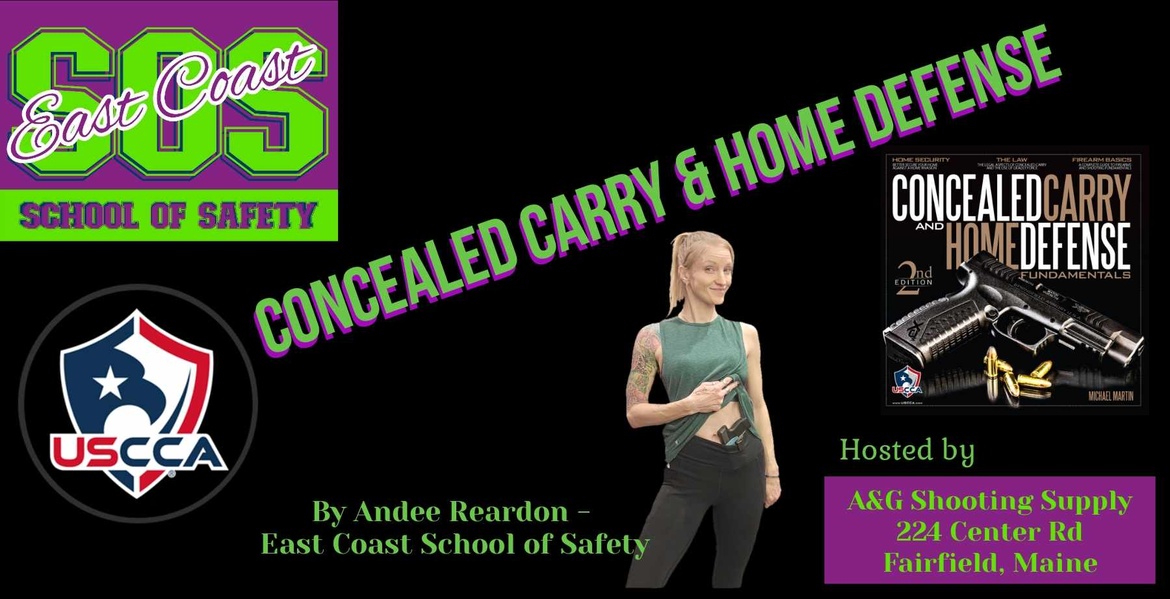 Co-ed USCCA's Concealed Carry and Home Defense by Andee Reardon at A&G Fairfield